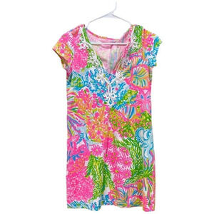 lilly pulitzer brewster t shirt dress Lilly Pulitzer Womens Brewster Dress (True Navy) (Size S)